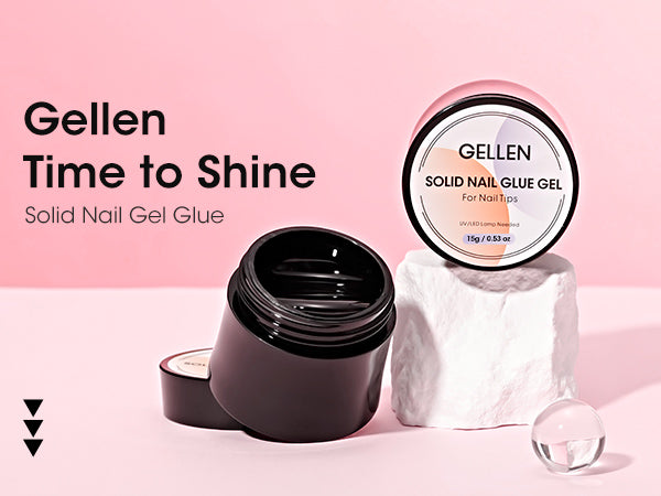 How To Use Gellen Solid Nail Glue Gel Correctly