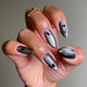 10 Eye-Catching Black Halloween Nails Art Designs