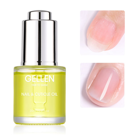 Gellen Cuticle Oil Nourishing Nails, Lemon Scent, 20ml