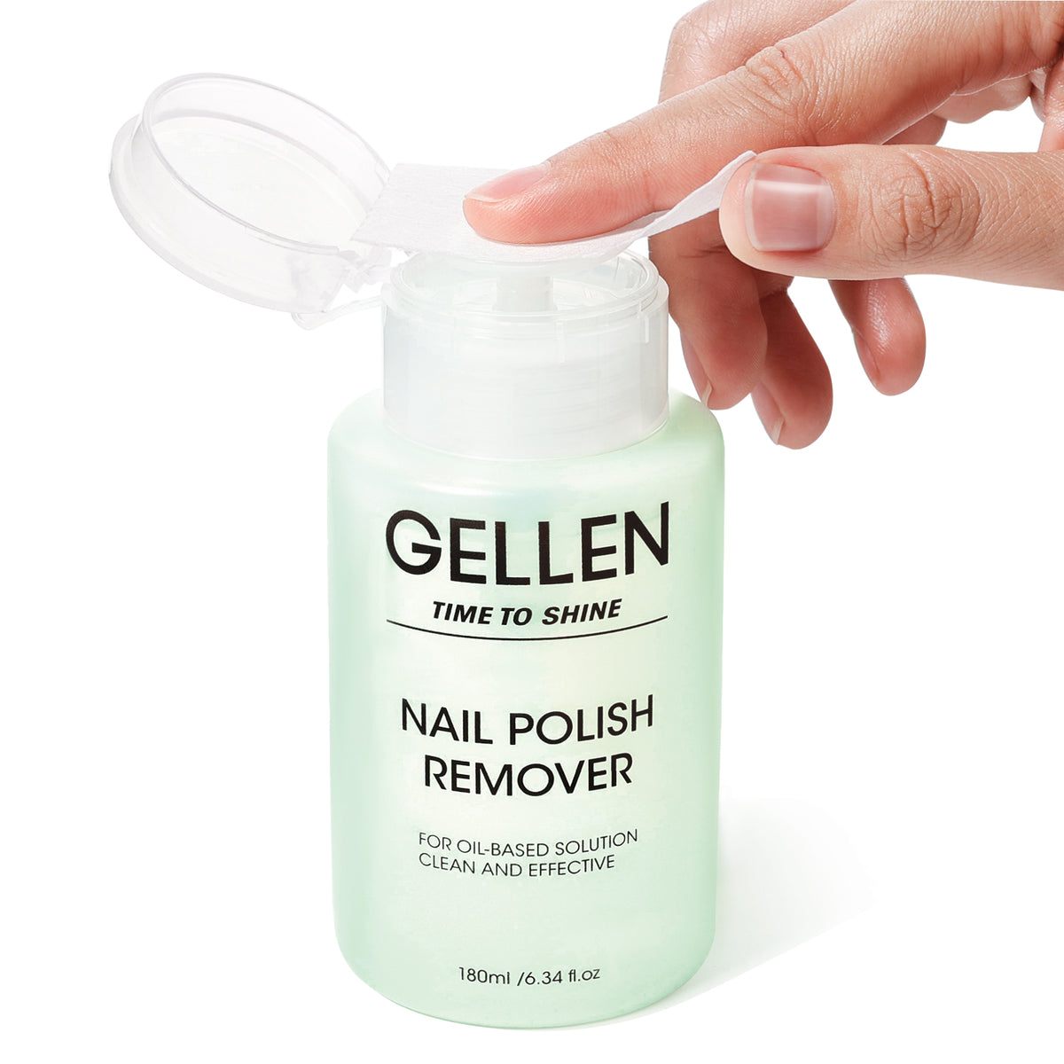 Gellen Nail Polish Remover with Pump, 180ml