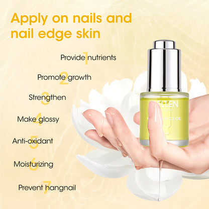 Gellen Cuticle Oil Nourishing Nails, Lemon Scent, 20ml