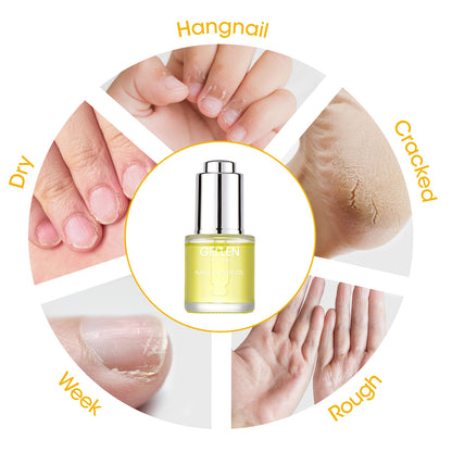 Gellen Cuticle Oil Nourishing Nails, Lemon Scent, 20ml