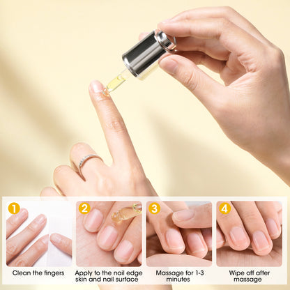 Gellen Cuticle Oil Nourishing Nails, Lemon Scent, 20ml