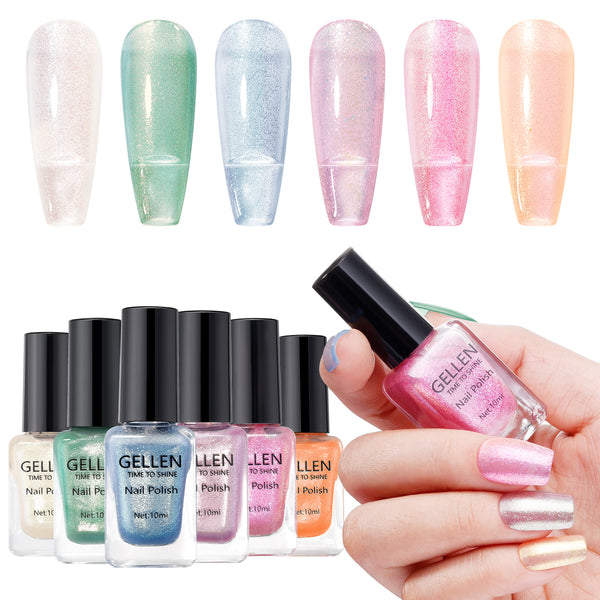 Gellen Sunlit Mirage 6 Colors Nail Polish Set