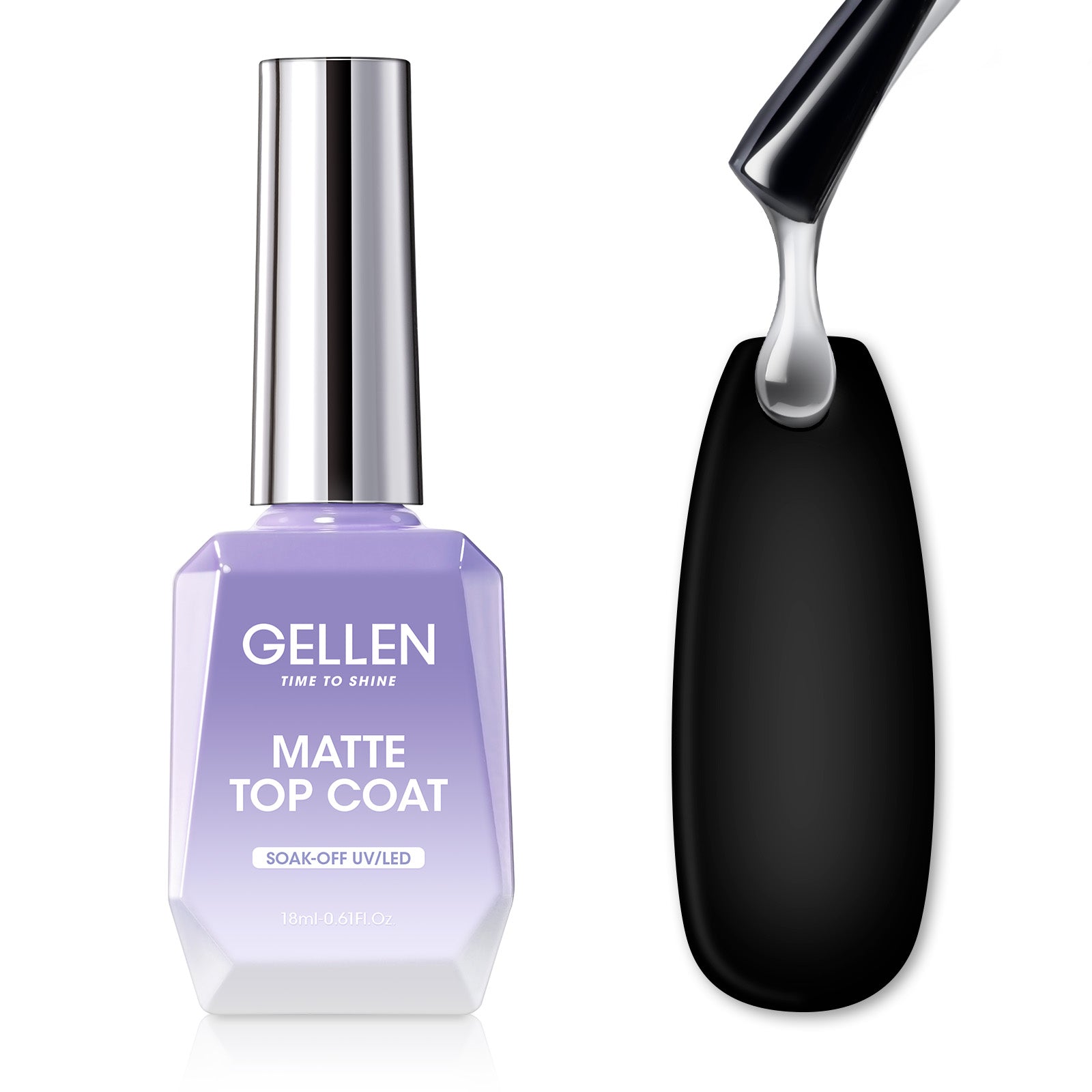 Gellen matte top coat 18ml