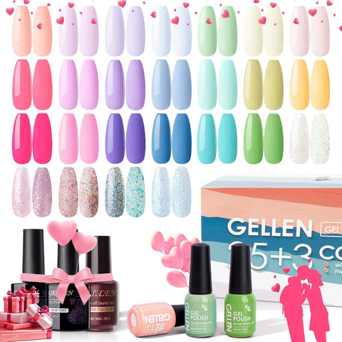 25 Colors Gel Polish Set 6ml