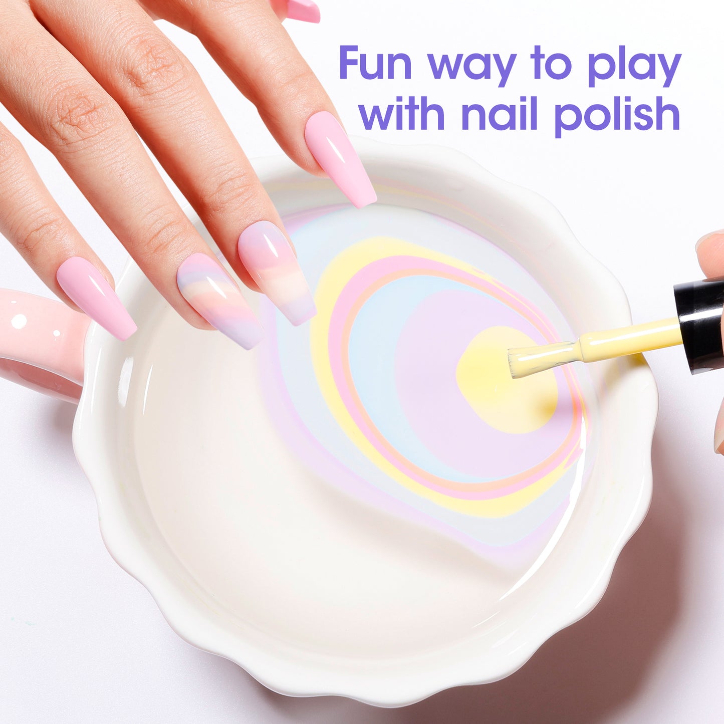 Macaron 6 Colors Nail Polish Set