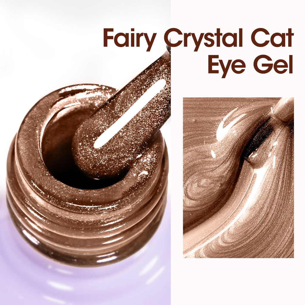 M182 Brown Cat Eye Gel Nail Polish 18ml