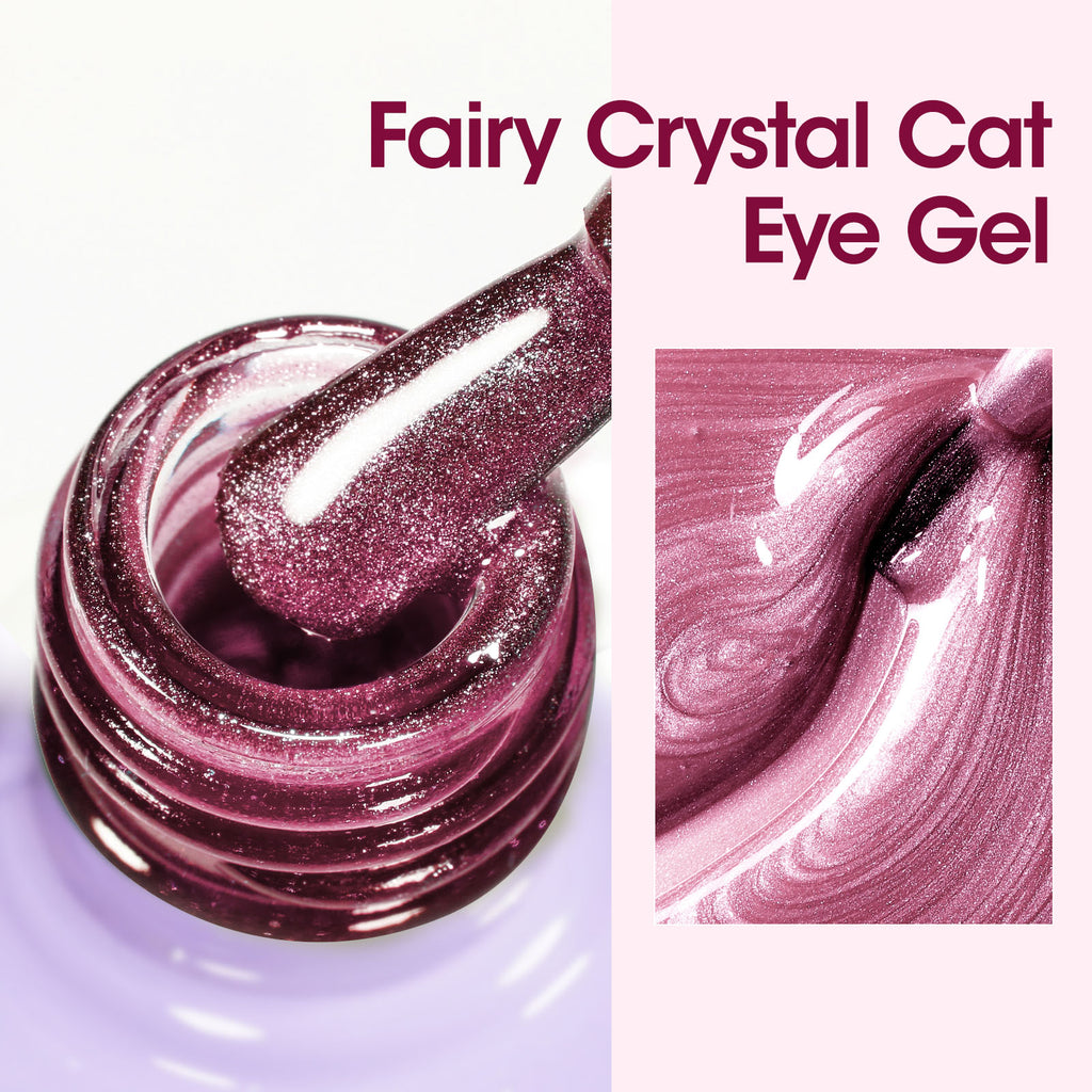 M181 Pink Cat Eye Gel Nail Polish 18ml