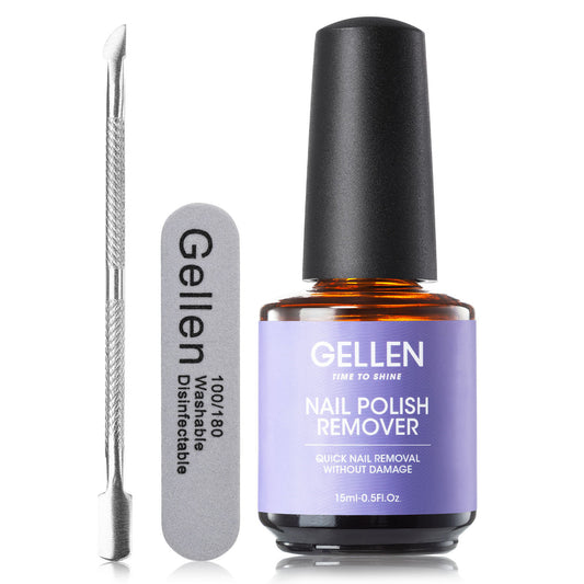 Gellen Gel Polish Remover Kit - 15ml