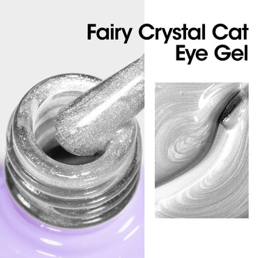Gellen Silver Cat Eye Gel Nail Polish 993