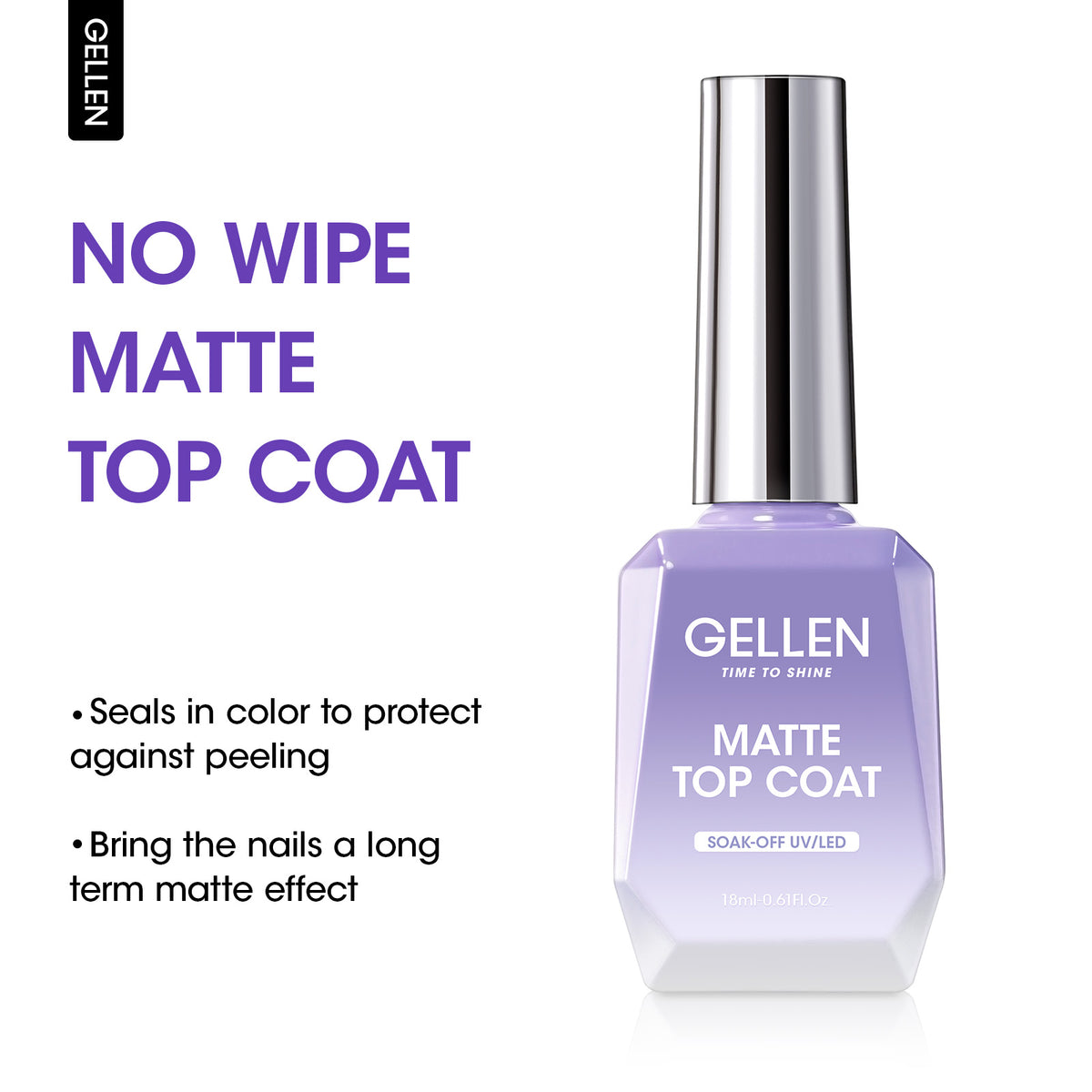 Matte Top Coat 18ml