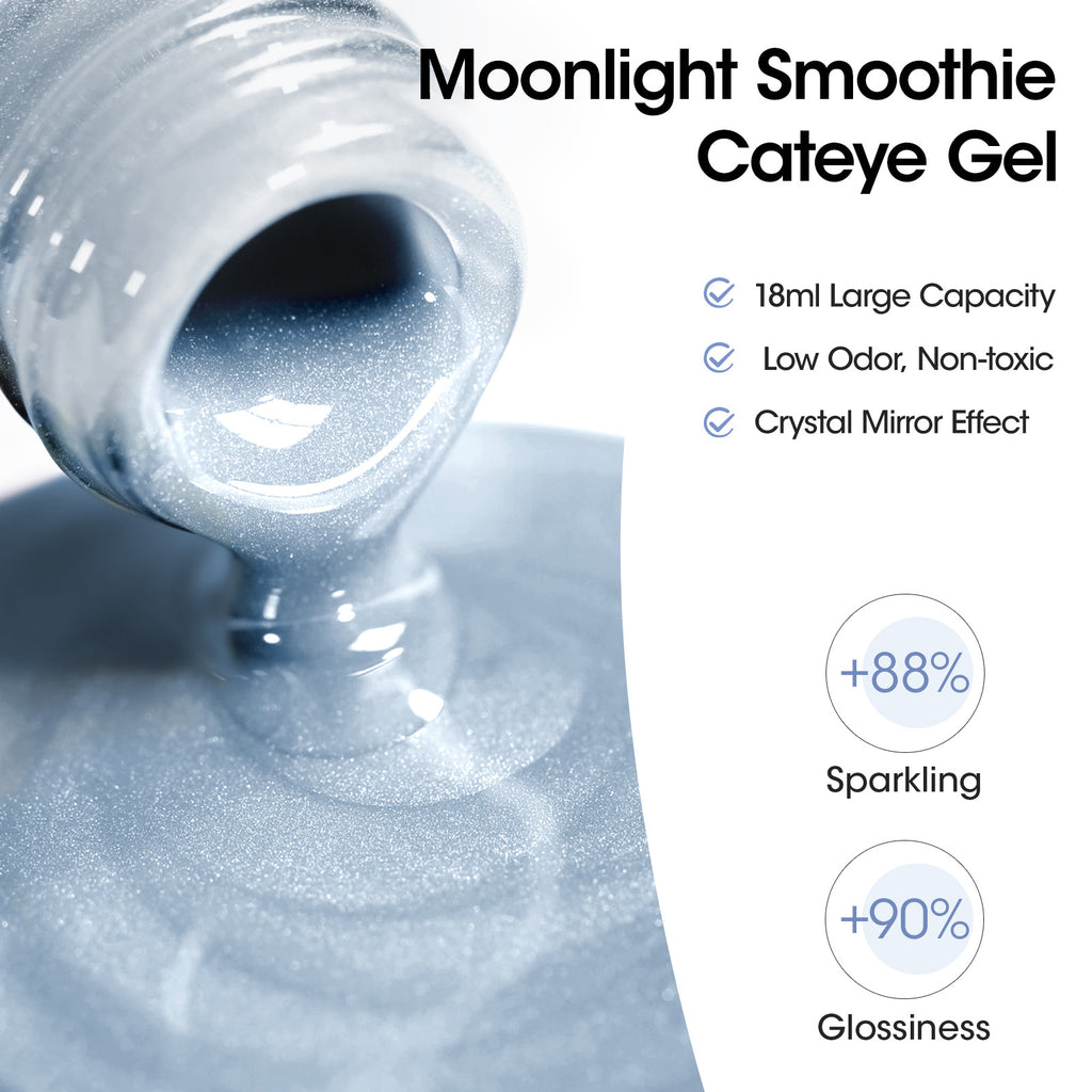 1003 Blue Cat Eye Gel Nail Polish 18ml