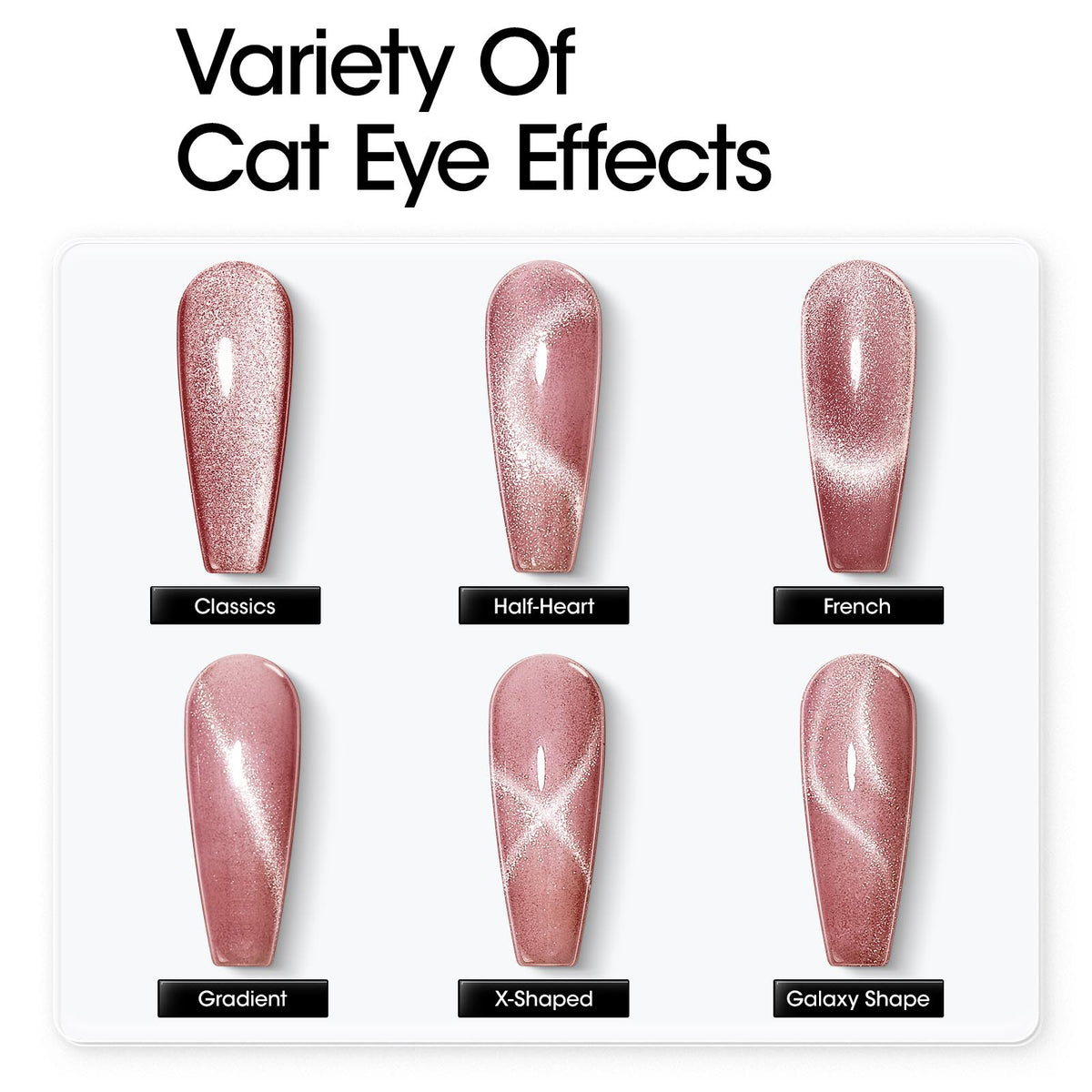 Lavender Dream Cat Eye Magnetic Gel 6 Colors 10ml