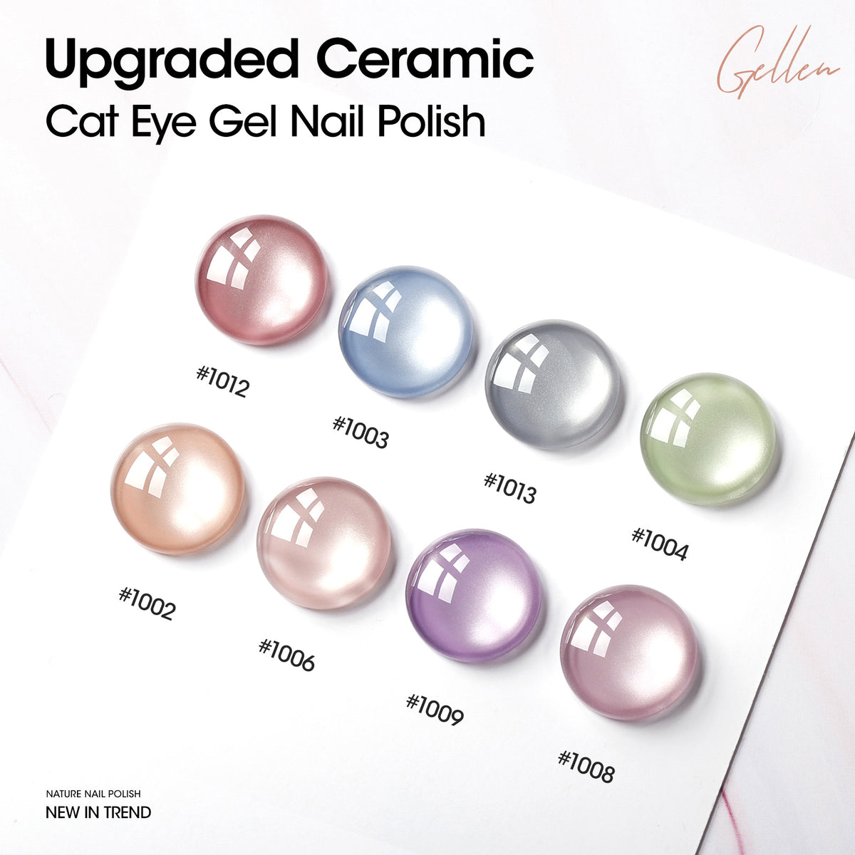 1002 Nude Cat Eye Gel Nail Polish 18ml