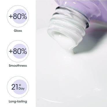 Gellen White Gel Nail Polish #108, 18ml