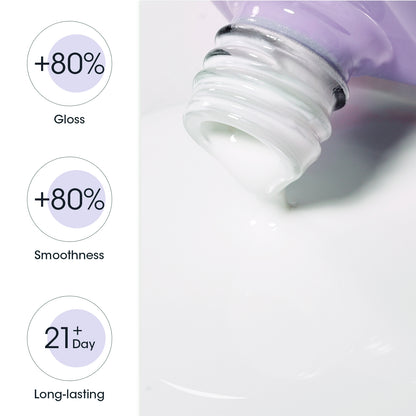 Gellen White Gel Nail Polish #108, 18ml