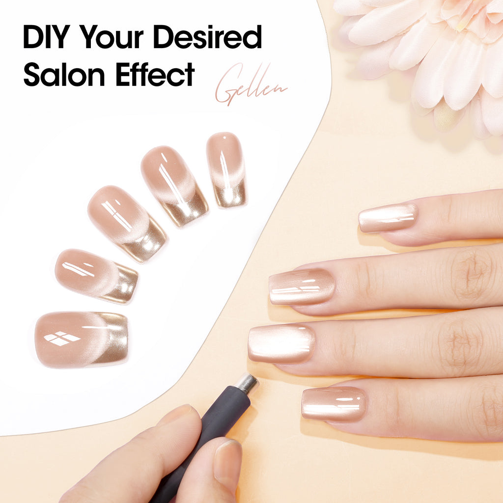 1002 Nude Cat Eye Gel Nail Polish 18ml