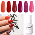 Glamorous Berry 6 Colors Gel Nail Polish Set 8ml