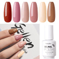 Petal Harmony 6 Colors Gel Nail Polish Set 8ml