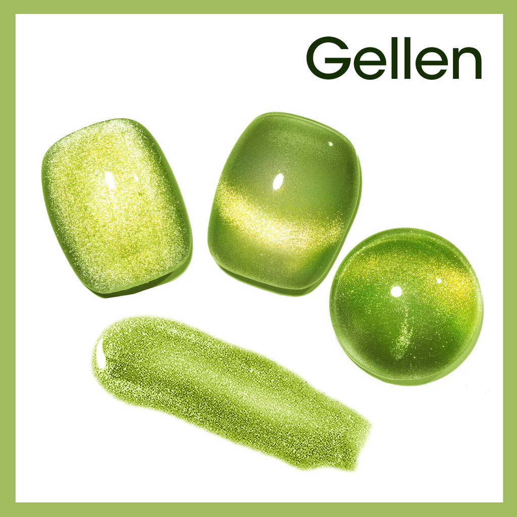 M358 Green Cat Eye Gel Nail Polish 18ml