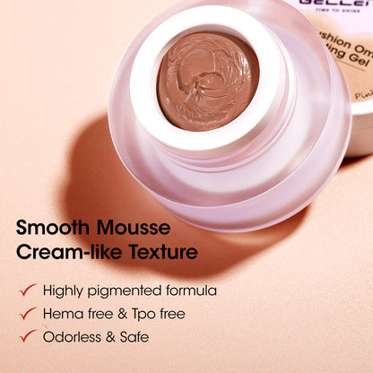 Gellen Cushion Ombre Gel Polish With Double-Head Silicone Pen