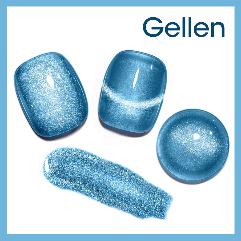 902 Blue Cat Eye Gel Nail Polish 18ml