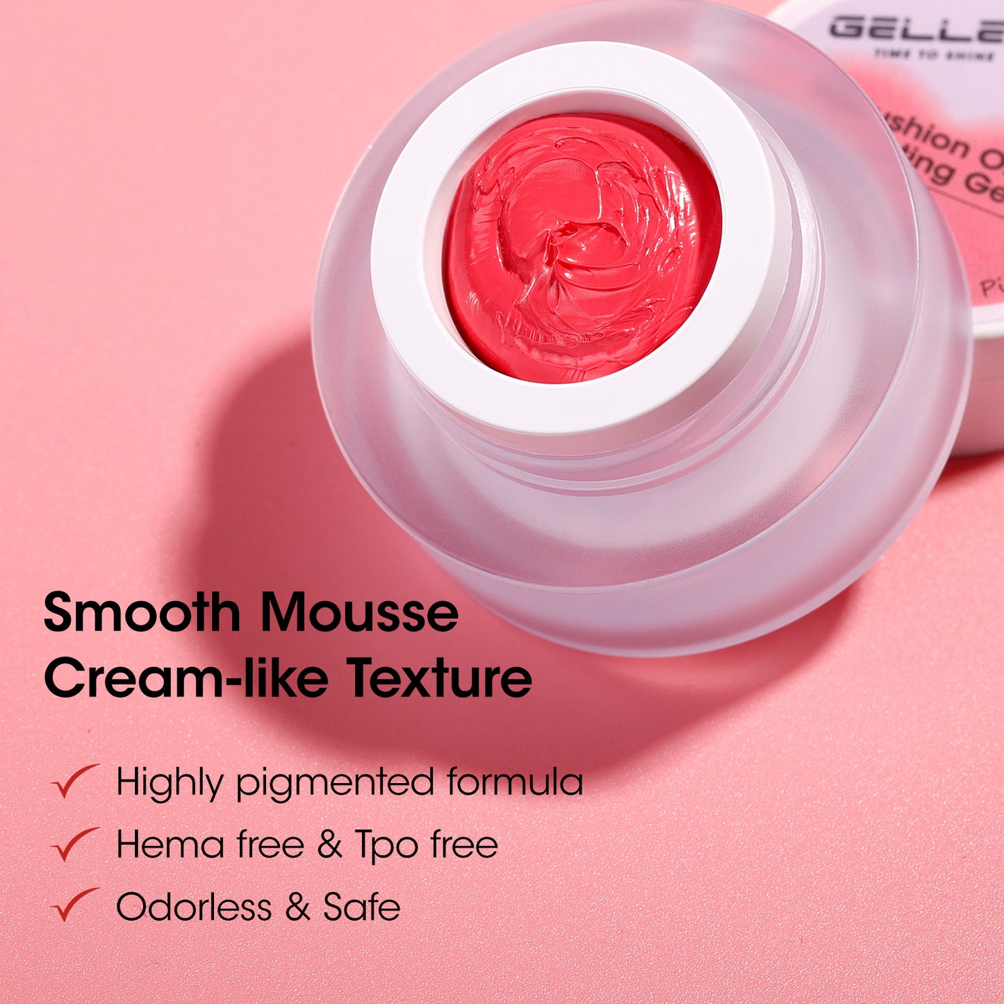 Gellen Cushion Ombre Gel Polish With Double-Head Silicone Pen