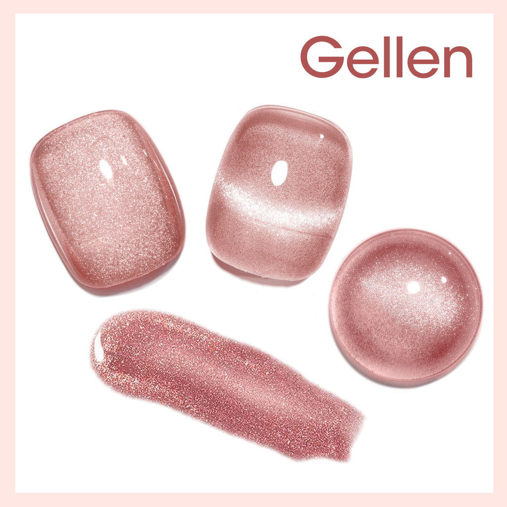 M176 Pink Cat Eye Gel Nail Polish 18ml