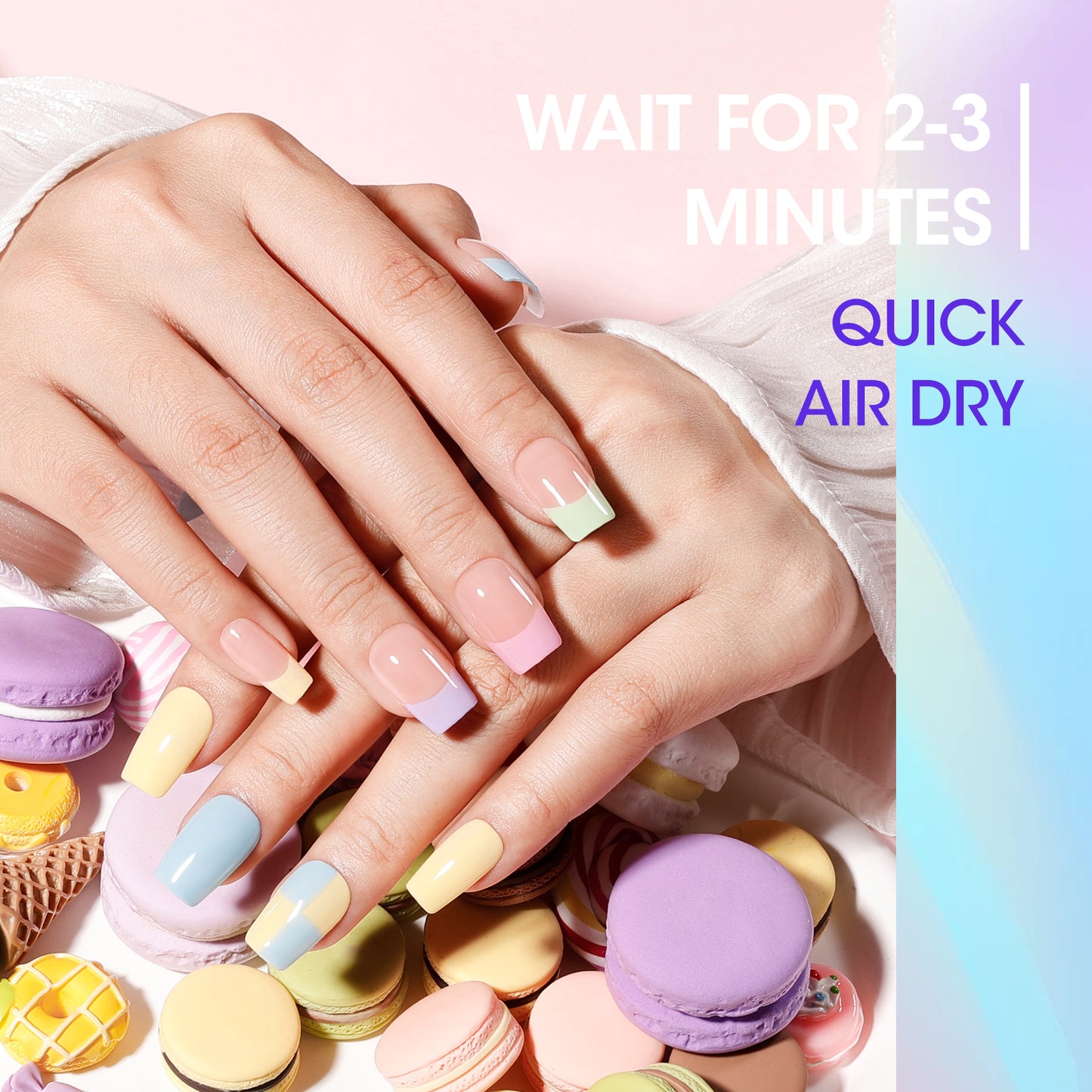 Macaron 6 Colors Nail Polish Set