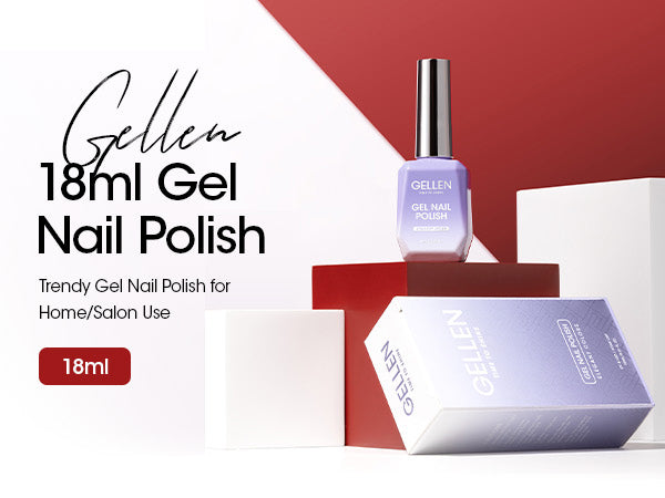 Red Gel Nail Polish 18ml