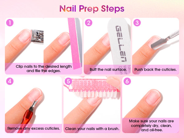 Gellen 32+5 Gel Nail Polish Kit, Classic Style Collection