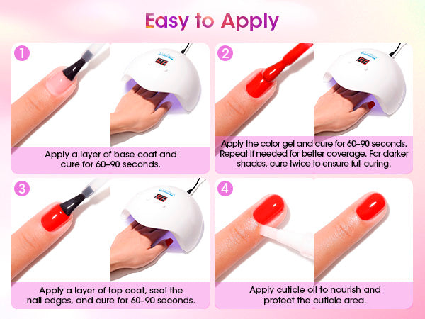 Gellen 32+5 Gel Nail Polish Kit, Classic Style Collection