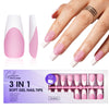 Pink French Tip Press on Nails