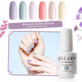 Vibrant Floral 6 Colors Gel Nail Polish Set 8ml