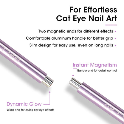 Gellen Cat Eye Magnet Double Head with 2 Balls