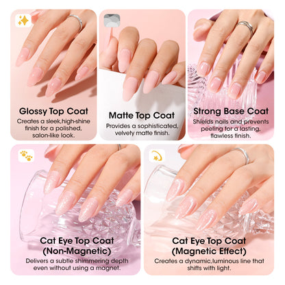 Gellen 20+4 Gel Nail Polish Set, Velvet Mocha Collection