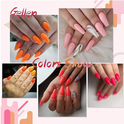 Tropical Sunrise 6 Colors Gel Nail Polish Set 8ml